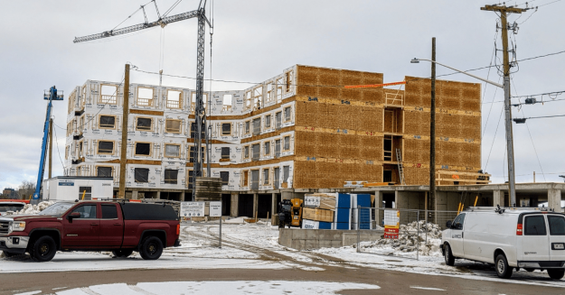 construction of 101 roselin court