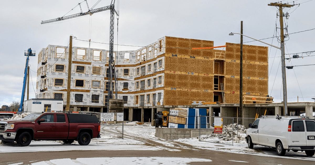 construction of 101 roselin court